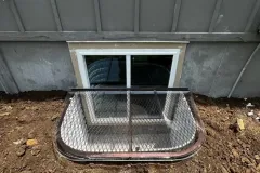 Egress Window Well Cover Two-Piece Cover